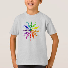 Camiseta - Rueda de colores gráfica
