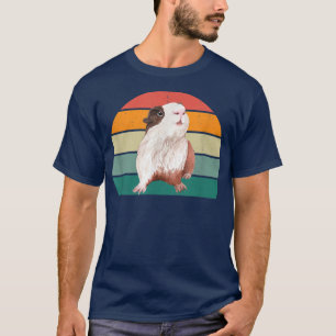 Camiseta Rueda de Guinea Cerdo Mamá Papá Juega Cage Guin