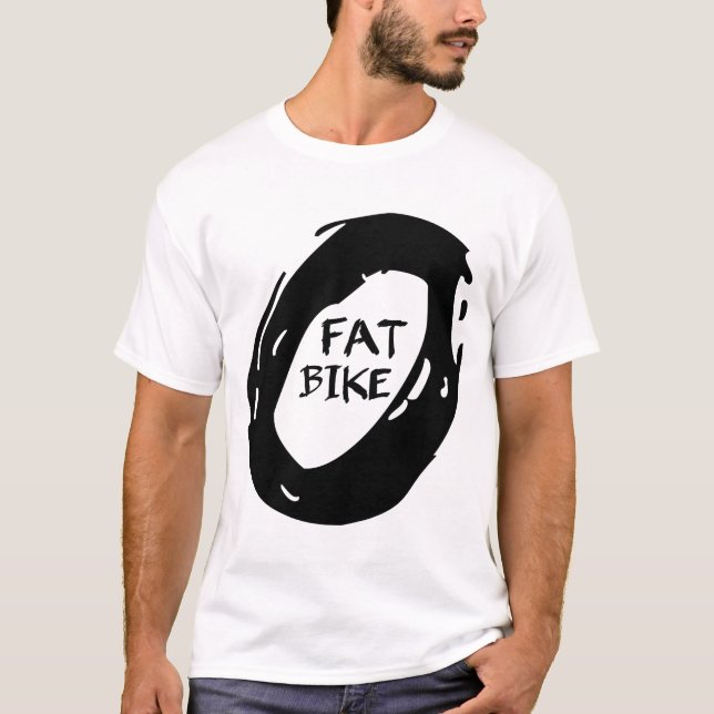 Camiseta Rueda de la bicicleta de Bat (Anverso)