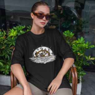 Camiseta Rueda de la dirección del buque lunar