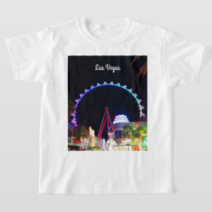 Camiseta Rueda de la fortuna de rodillos altos Las Vegas #6