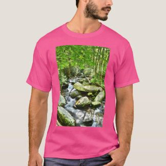 Camiseta Rueda de la horquilla en ruinas Grandes Montañas A