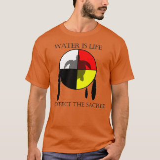 Camiseta Rueda de la medicina de la isla de las tortugas