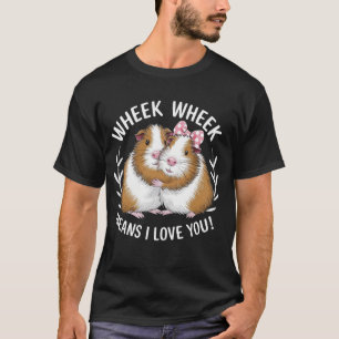 Camiseta Rueda de la rueda significa que te amo a un animal