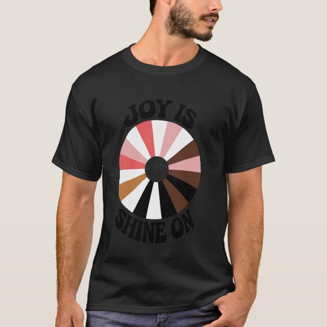 Camiseta Rueda de Motivación Colorida (Anverso)