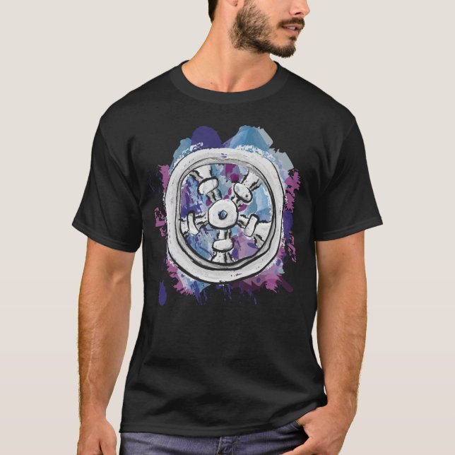 Camiseta Rueda de plata (Anverso)
