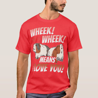 Camiseta Rueda De Rueda Significa Que Te Amo El Mascota Ani