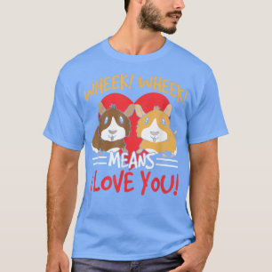 Camiseta Rueda De Rueda Significa Que Te Amo El Mascota Gui