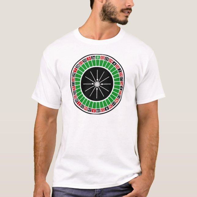 CAMISETA RUEDA DE RULETA (Anverso)