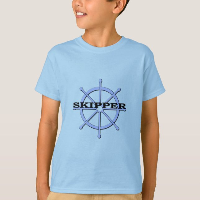 Camiseta Rueda del buque de navegación (Anverso)