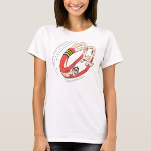 Camiseta Rueda del respaldo del hombre plástico