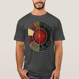 Camiseta Rueda del sabor de la cerveza