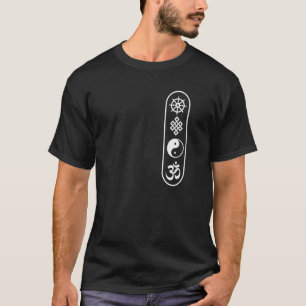 Camiseta Rueda Dharmachakra Signo Om Yin Yang Nudo sin F