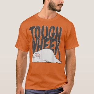 Camiseta Rueda fuerte de cerdo guineana Albino Mascota de c