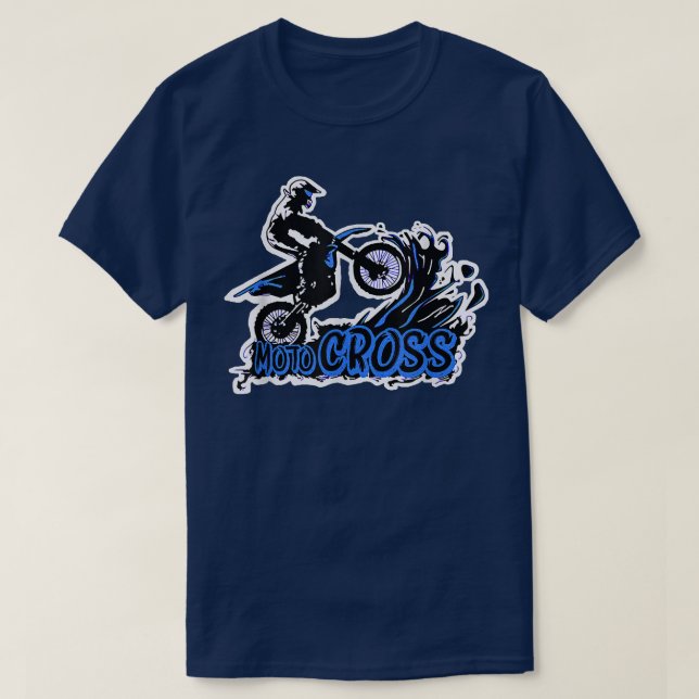 Camiseta Rueda Motocross Dirt Bike Rider Supermoto Enduro (Diseño del anverso)