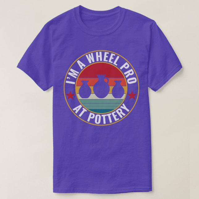 Camiseta Rueda Pro en Pottery Funny Potter Pun Cerámica Rop (Diseño del anverso)