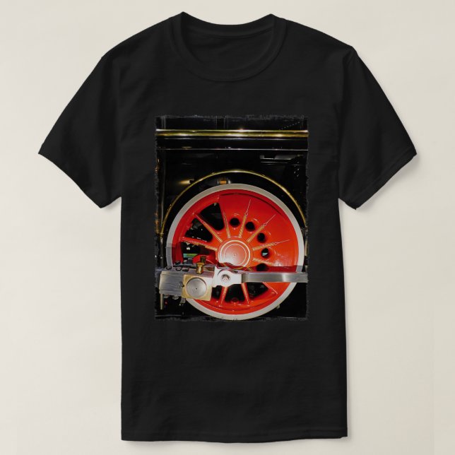 Camiseta Rueda roja (Diseño del anverso)