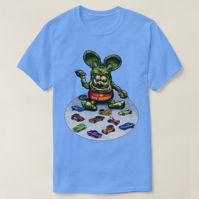 Camiseta Ruedas calientes (Diseño del anverso)