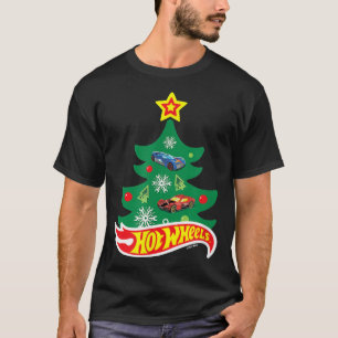 Camiseta Ruedas calientes - Árbol de Navidad de las ruedas