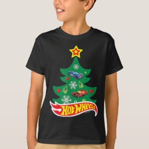 Camiseta Ruedas calientes - Árbol de Navidad de las ruedas