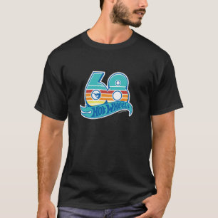 Camiseta Ruedas calientes Verano Retro 68 Logotipo Swea