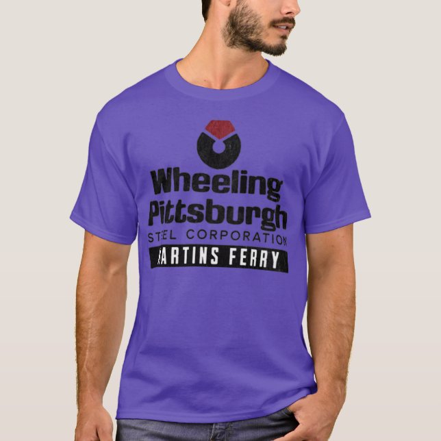 Camiseta Ruedas de acero de Pittsburgh - Martins Ferry (Anverso)