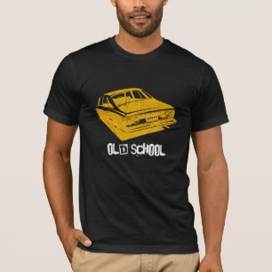 Camiseta Ruedas de la escuela vieja
