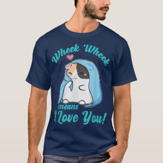 Camiseta Ruedas De Rueda Significa Que Te Amo Cuto Carto De