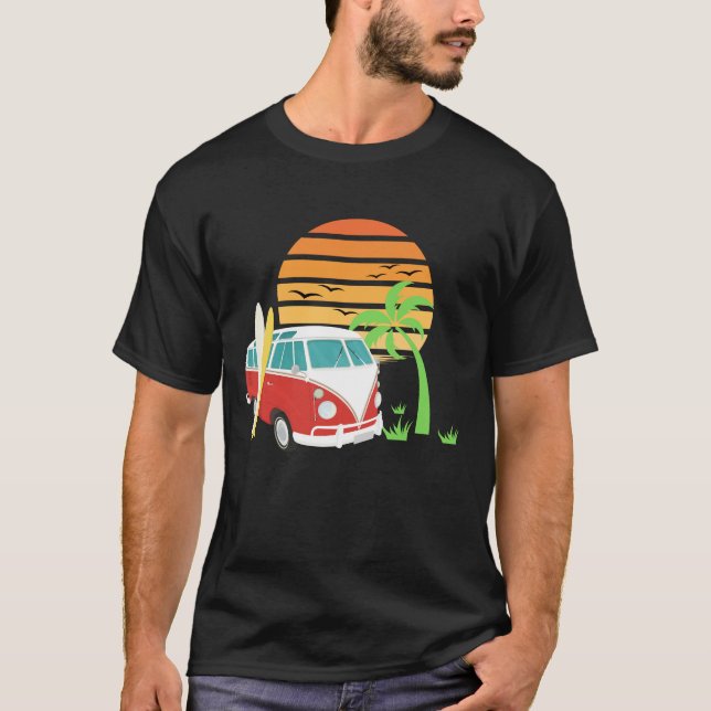Camiseta Ruedas de surf: aventura en arena (Anverso)