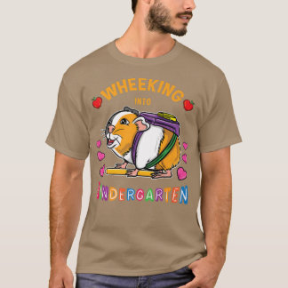 Camiseta Ruedas En El Jardín De Niños Guinea Primer Día De