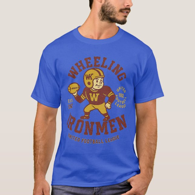 Camiseta Ruedas Fútbol Ironmen - Estd. 1962 (Anverso)
