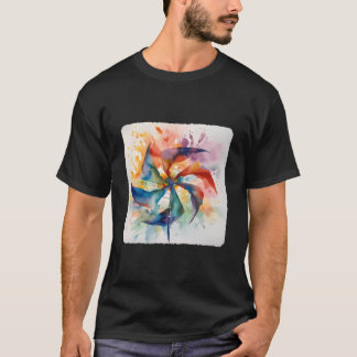Camiseta Ruedas giratorias de viento coloridas