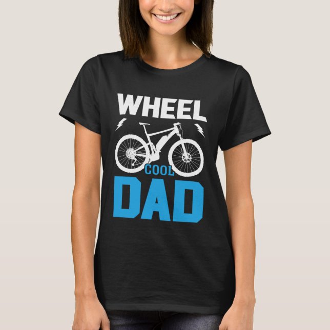 Camiseta Ruedas Guay Dad Electronics Electric Bike Padre's (Anverso)