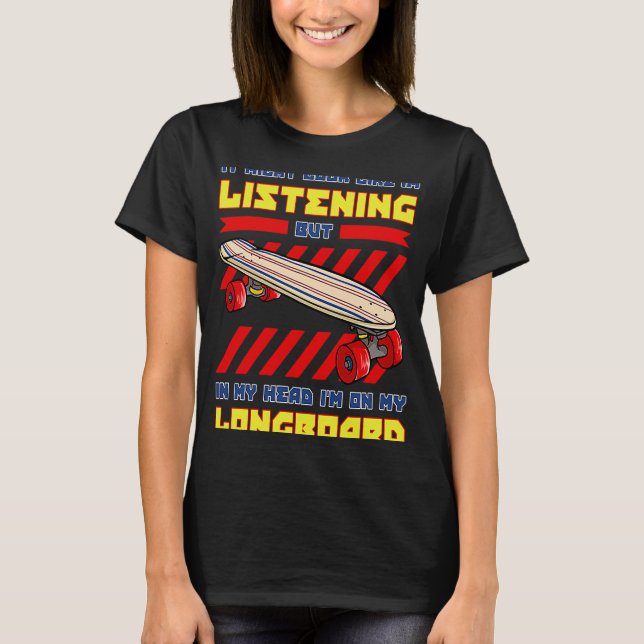 Camiseta Ruedas Longboarder Begi (Anverso)