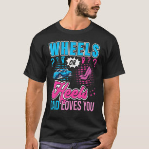 Camiseta Ruedas O Talones A Papá Te Ama La Rescate De Géner