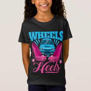 Camiseta Ruedas o talones Género Revelar familia