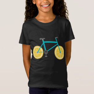 Camiseta Ruedas para bicicletas de limón Fruit Funny Ciclis
