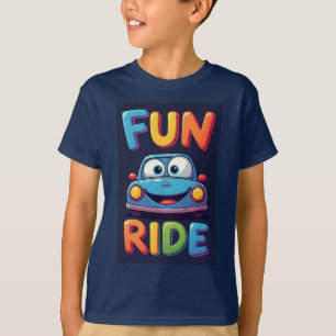 Camiseta 🌈 Ruedas Pequeñas Para Grandes Sonrisas 🚘