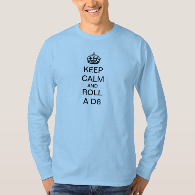 Camiseta Ruede un D6 (Anverso)