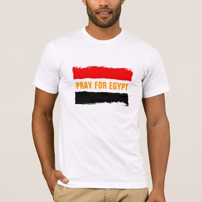 Camiseta Ruegue para Egipto (Anverso)