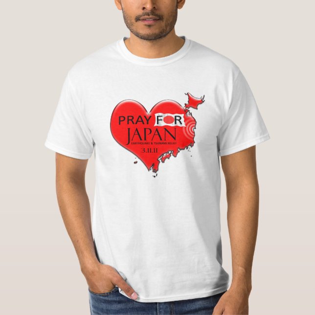 CAMISETA RUEGUE PARA JAPÓN (Anverso)