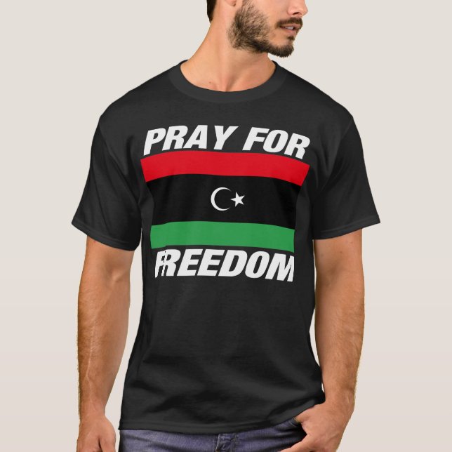 Camiseta Ruegue para la libertad (Anverso)