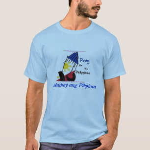 Camiseta Ruegue para las Filipinas