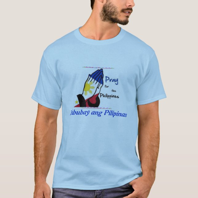 Camiseta Ruegue para las Filipinas (Anverso)