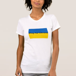 Camiseta Ruegue para Ucrania