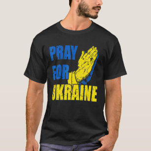 Camiseta Rueguen por Ucrania, estoy de acuerdo con Ucrania