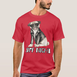 Camiseta Ruff Night Pug Dog Design