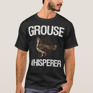 Camiseta Ruffed Grouse Cazando Aves Grouse Spruce