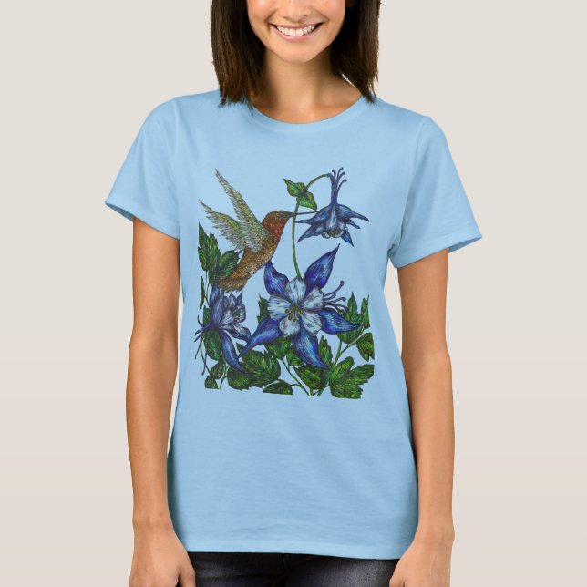 Camiseta Rufous Hummingbird (Anverso)
