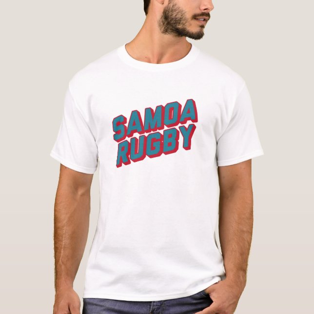 Camiseta Rugbi de Ruggershirts Samoa (Anverso)